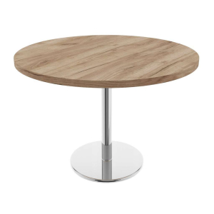 Stół kuchenny Craft z Chromowaną nogą fi 80cm